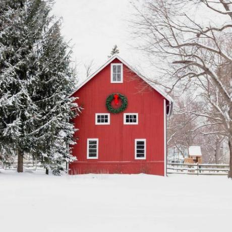 fienile rosso nella neve quiz lirico di natale