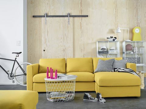 Divano Ikea VIMLE - giallo