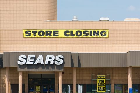 Chiusura negozio Sears