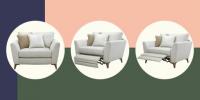 Nuova sedia reclinabile DFS ideale per sdraiarsi: divano Libby Motion Cuddler