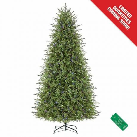 Collezione Decoratori per la casa 9 piedi. Albero di Natale artificiale in abete balsamo della Granduchessa pre-illuminato a LED