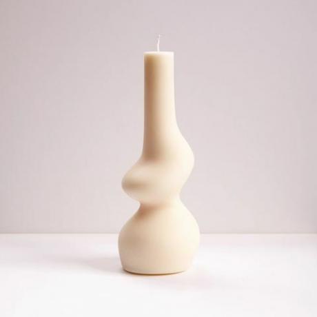candela di soia naturale scultorea a gravità, £ 48, negozio straordinario su etsy
