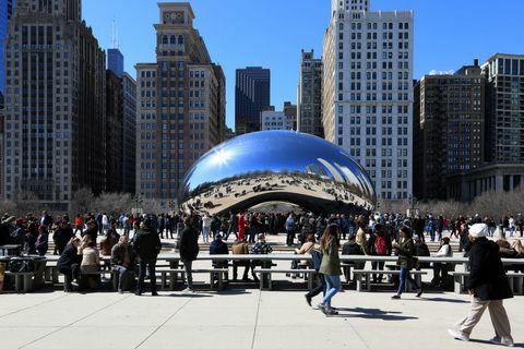 paesaggi urbani di chicago e viste sulla città
