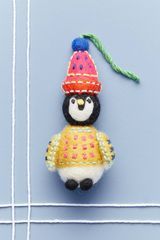 Ornamento pinguino accogliente 