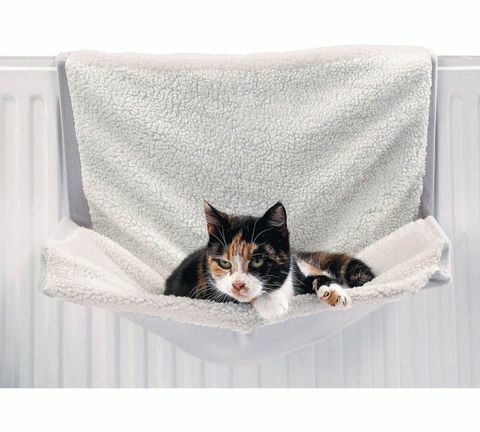 Letto per gatto con radiatore