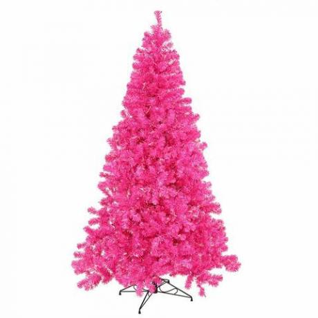 6 'Albero di Natale artificiale in pino rosa caldo