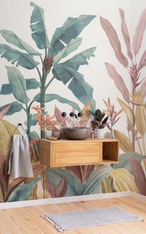 Collezione Vintage Botanicals di MuralsWallpaper, utilizzando dettagliati dipinti vintage di Pierre-Joseph Redouté