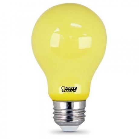 Lampadina a LED A19 di colore giallo