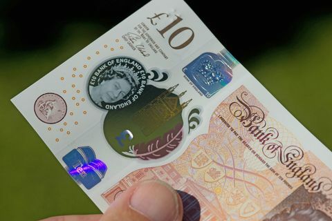Nuova banconota da dieci sterline rilasciata nel 2017