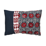 Riya Navy & Red Pillow