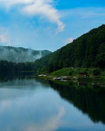 Lago a Lyman Run State Park