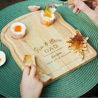 Dippy Egg Board personalizzato "Rise And Shine"