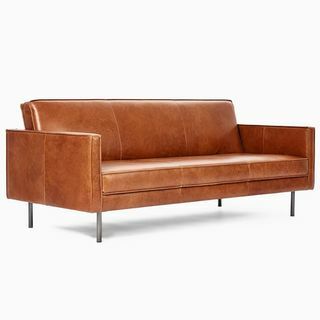 Futon Axel Full Leather Nut