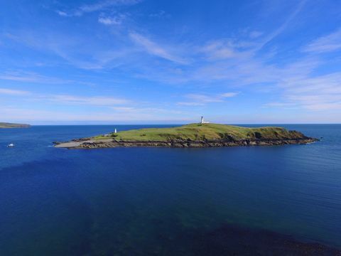 Vista su Little Ross Island - Galbraith