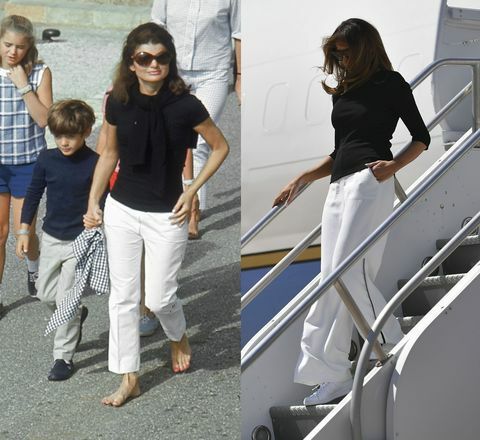 Melania Trump e Jackie Kennedy