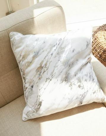 Cuscino in marmo metallico Dormify