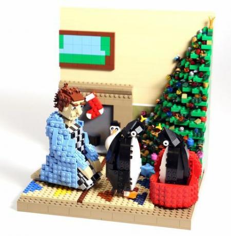 Le pubblicità natalizie di John Lewis sono state ricreate utilizzando i mattoncini LEGO.