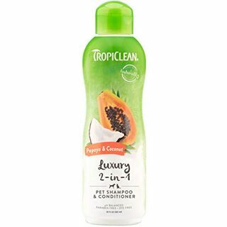 Shampoo TropiClean alla papaia e cocco 