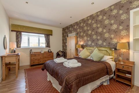 Enterkine House Hotel - Scozia - camera da letto - Galbraith