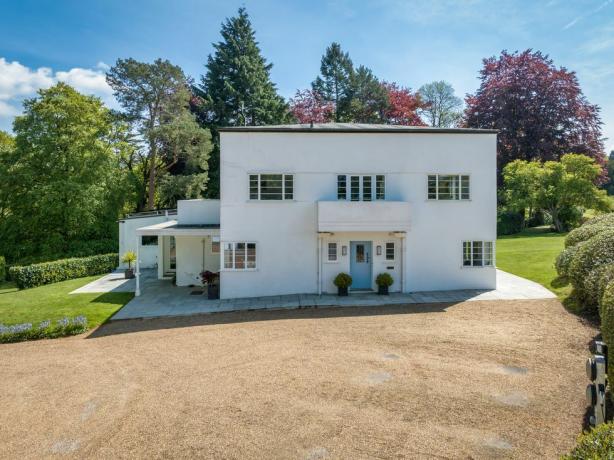 Casa art déco degli anni '30 nel Surrey