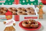 La ciambella glassata al pan di zenzero ripiena di cheesecake di Krispy Kreme ti farà entrare nello spirito natalizio