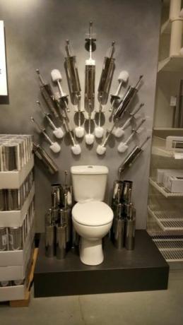 display toilette IKEA