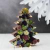 Gli alberi di Natale delle piante succulente sono il nuovo albero di Natale alternativo