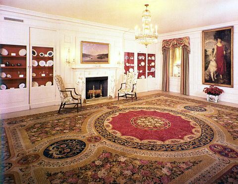 the white house china room nel 1975