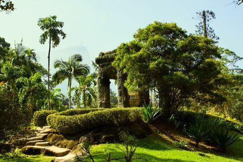 Monumento, Jardim Botanico, Rio de Janeiro, Brasile