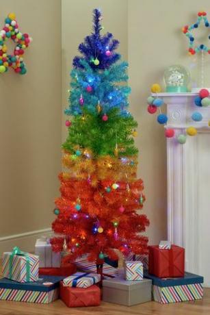 Argos Home Rainbow Albero di Natale - 5ft