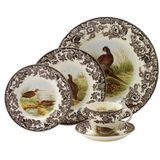 Spode Woodland 5-Place Place Setting