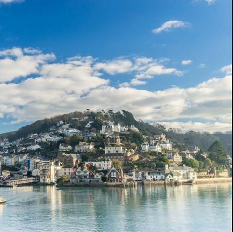 la pesca e il resort di kingswear nel devon