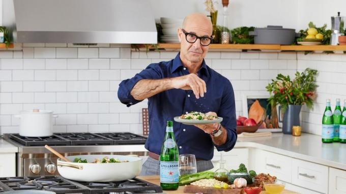 Stanley Tucci e il suo piatto di pasta preferito per le feste