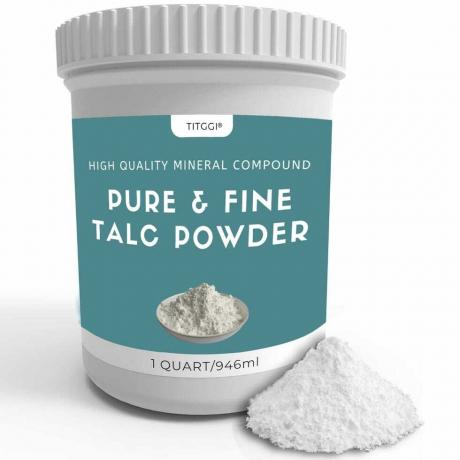 1 litro di talco super puro, polvere di talco estremamente fine per la pittura a gesso, polvere di talco multiuso inodore con eccellente lubrificazione, per la riparazione di pneumatici di biciclette e auto - di TITGG