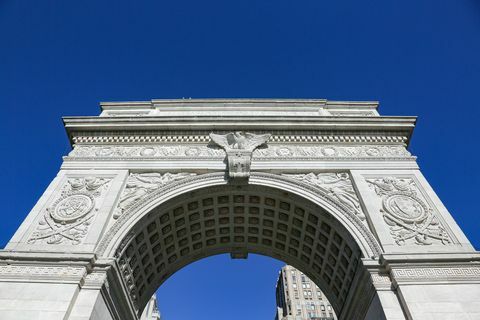 arco di Washington Square a New York City