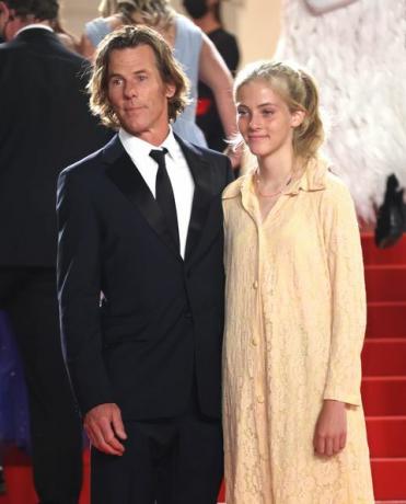 cannes, francia 10 luglio hazel moder e daniel moder partecipano alla proiezione del giorno della bandiera durante la 74a edizione del festival del cinema di cannes il 10 luglio 2021 a cannes, francia foto di mike marslandwireimage