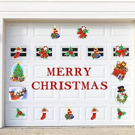 Magneti per porta del garage di buon Natale