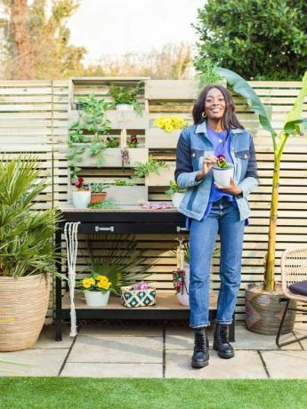 aj odudu rifacimento del giardino a casa di Londra