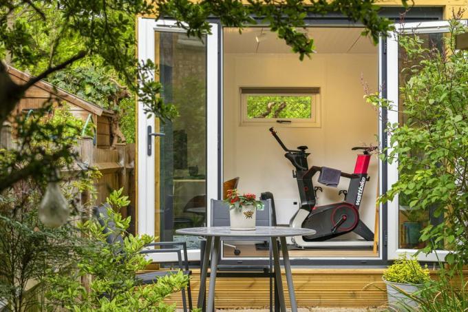 ispirazione garden room adibita a home gym