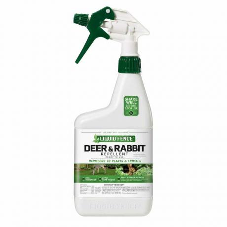 Liquid Fence Deer & Rabbit Repellent pronto per l'uso, 32 once, bianco