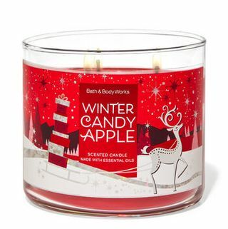 Candela 3 stoppini Winter Candy Apple