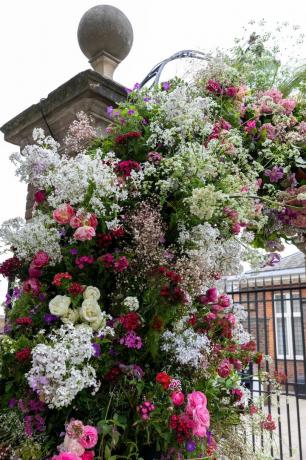 lucy vail floristica, non un'altra ondata di caldo in fiore installazione rhs chelsea flower show 2023