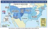 Previsioni e previsioni inverno 2019-2020 di Old Farmer's Almanac