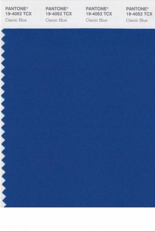 il colore pantone dell'anno 2020 è il classico blu