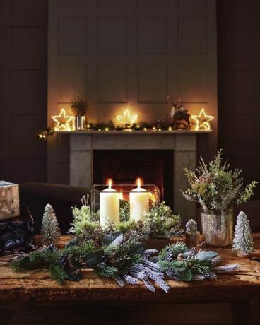 Sainsbury's Home Winter's Cabin Decorations - Camino di Natale