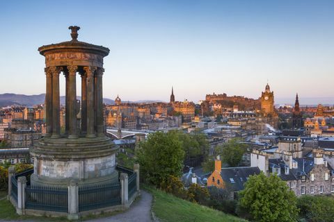 Vista di Edimburgo