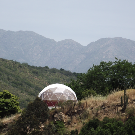 Cupola geodetica vicino a World Biosphere Reserve