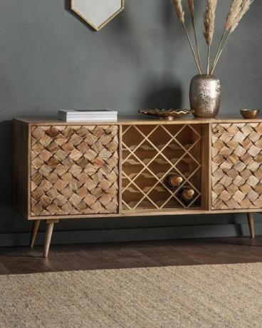 credenza in legno di mango elsie