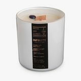 Candela profumata con ametista Infinity di Wicks and Stones, 780g