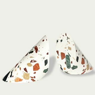 Solid Bookend Terrazzo